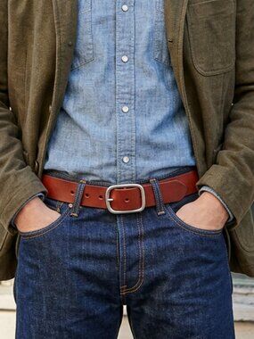 New, Billie Kirk Nickel Roller Belt, USA